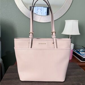 Michael Kors Light Pink Tote Bag